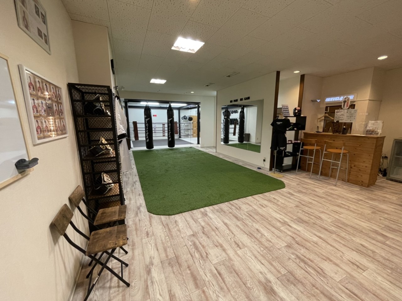 大道店の店舗内